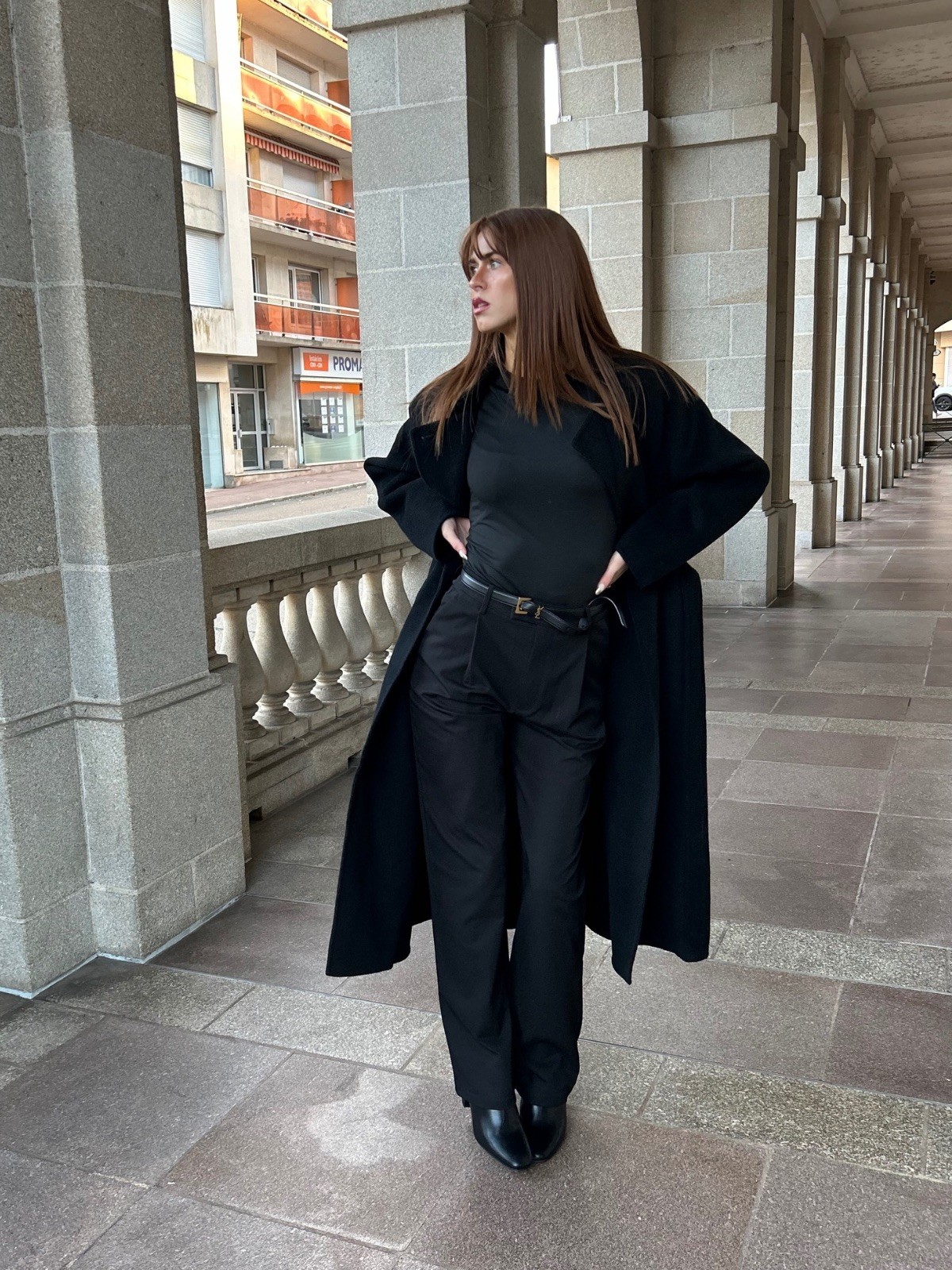 PANTALON TAILLEUR NOIR